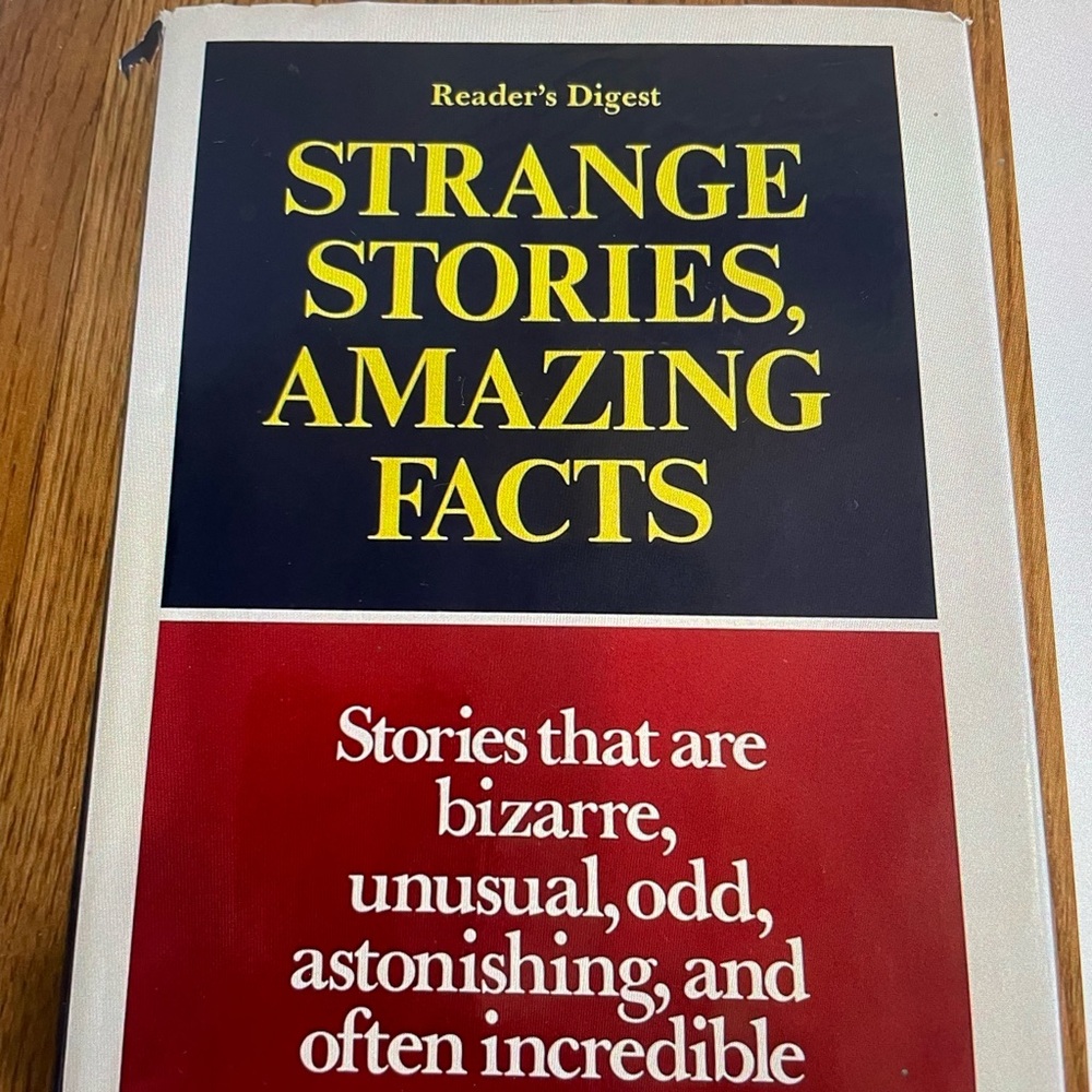 Strange Stories, Amazing Facts Book